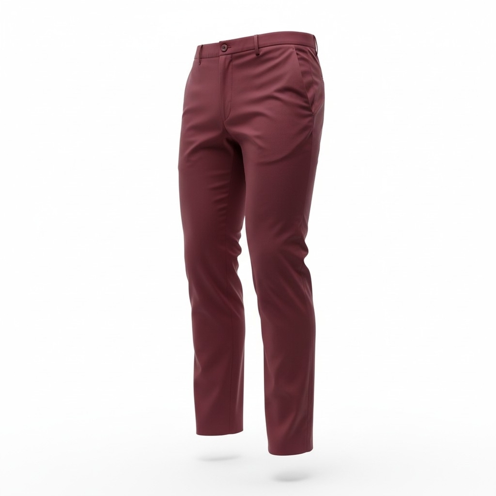 Haggar Men's Brick Colored Chinos